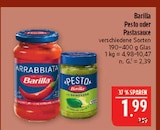 Pesto im Angebot bei Marktkauf in Plauen Pesto Angebote von Barilla bei Marktkauf Plauen für 1,99 €