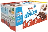 Gâteau fourré - KINDER DÉLICE en promo chez Supermarchés Match Roubaix à 10,98 €