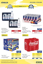 Mineralwasser im METRO Prospekt "Wochenengebote Haendler + Monats Mix" auf Seite 3