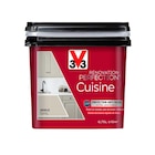 Peinture V33 rénovation cuisine seigle satin 750 ML - V33 en promo chez Décor Discount Bron à 41,50 €