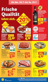 Aktueller Lidl Prospekt mit Fleisch, "LIDL LOHNT SICH", Seite 20