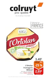 Offre L'Ortolan dans le catalogue Colruyt du moment à la page 1