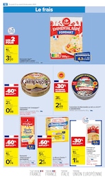 Offre Emmental râpé dans le catalogue Carrefour Market du moment à la page 18