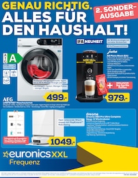 EURONICS Prospekt "GENAU RICHTIG. ALLES FÜR DEN HAUSHALT!", 4 Seiten, 10.10.2026 - 10.10.2026 Aktueller EURONICS Prospekt, "GENAU RICHTIG. ALLES FÜR DEN HAUSHALT!", mit Angeboten der Woche, gültig von 10.10.2026 bis 10.10.2026