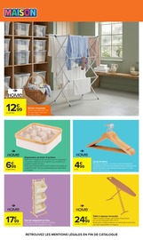 Promos Séchoir À Linge dans le catalogue "L'ÉTÉ À LA PLAGE, LA RENTRÉE À LA PAGE." de Carrefour Séchoir À Linge en promo dans le catalogue Carrefour à la page 73