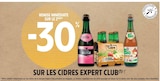 Promo -30% remise immédiate sur le 2ème sur les cidres expert club à  dans le catalogue Intermarché à Saint-Héand