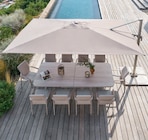Parasol inversé Melhia 3×4m - HESPERIDE à 399,00 € dans le catalogue Maxi Bazar