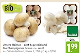 Bio Champignons braun im Angebot bei EDEKA in Reutlingen Bio Champignons braun Angebote von Bioland bei EDEKA Reutlingen für 1,99 €