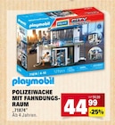 Polizeiwache mit Fahndungsraum Angebote von Playmobil bei Marktkauf Ulm für 44,99 €