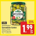 Spreewälder Gurken von Spreewaldhof für 1,99 € bei EDEKA im Angebot Spreewälder Gurken von Spreewaldhof im aktuellen EDEKA Prospekt