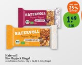 Bio-Flapjack Riegel Berry & Cashew im Angebot bei tegut in Schweinfurt Bio-Flapjack Riegel Berry & Cashew Angebote von Hafervoll bei tegut Schweinfurt für 1,49 €