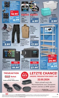 Berufsbekleidung im Kaufland Prospekt "Aktuelle Angebote" mit 52 Seiten (Bielefeld)