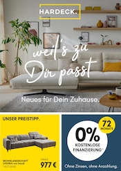 Aktueller HARDECK Prospekt mit Lattenrost, "Neues für dein Zuhause.", Seite 1