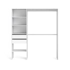 Kit dressing blanc "Zodiak" - H. 200 x L. 181,5 x P. 45 cm - Cooke and Lewis en promo chez Brico Dépôt Tours à 89,90 €