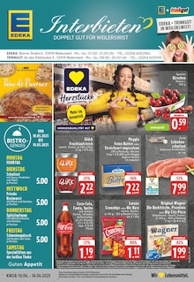EDEKA Prospekt der Woche "Aktuelle Angebote" Seite 1, 10.06.2025 bis 14.06.2025 für Weilerswist Aktueller EDEKA Prospekt "Aktuelle Angebote" Seite 1 von 24 Seiten für Weilerswist