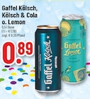 Kölsch Angebote von Gaffel bei Trinkgut Nordhorn für 0,89 €