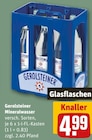 Mineralwasser im Angebot bei REWE in Frankfurt Mineralwasser Angebote von Gerolsteiner bei REWE Frankfurt für 4,99 €