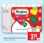 Küchentücher mit Herzen Angebote von Regina bei Marktkauf Filderstadt für 3,99 €