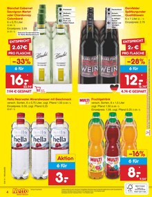 Wasser im Netto Marken-Discount Prospekt "Aktuelle Angebote" mit 65 Seiten (Paderborn)