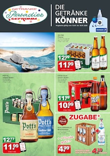 Veltins im aktuellen Getränke Paradies Prospekt (Lünen) Veltins im Getränke Paradies Prospekt "DIE GETRÄNKEKÖNNER" mit 4 Seiten (Lünen)