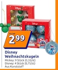 Weihnachtskugeln im Angebot bei Action in Nottuln Weihnachtskugeln Angebote von Disney bei Action Nottuln für 2,99 €