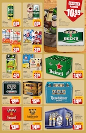 alkoholfreies Bier Angebot im aktuellen REWE Prospekt auf Seite 19