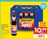Spezi von Paulaner für 10,99 € bei Netto Marken-Discount im Angebot Spezi von Paulaner im aktuellen Netto Marken-Discount Prospekt