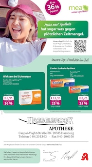 Aktueller mea - meine apotheke Prospekt "Unsere Juli-Angebote" für Hamburg Aktueller mea - meine apotheke Prospekt für Hamburg mit Seiten