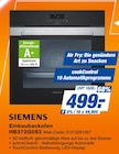 Einbaubackofen HB372G0S3 im Angebot bei expert in Aalen Einbaubackofen HB372G0S3 Angebote von Siemens bei expert Aalen für 499,00 €