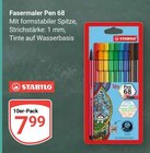GLOBUS Mühldorf - Fasermaler Pen 68 Angebot im Prospekt Fasermaler Pen 68 bei GLOBUS im Mühldorf Prospekt für 7,99 €