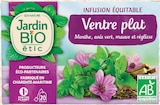 Infusion Bio Ventre Plat - JARDIN BIO en promo chez Intermarché Hyper Infusion Bio Ventre Plat - JARDIN BIO dans le catalogue Intermarché Hyper