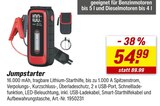 Jumpstarter Angebote bei toom Baumarkt Königswinter für 54,99 €