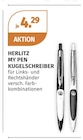 MY PEN Kugelschreiber von Herlitz im aktuellen Müller Prospekt