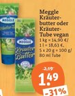 Kräuterbutter im tegut Prospekt Kräuterbutter von Meggle im aktuellen tegut Prospekt für 1,49 €