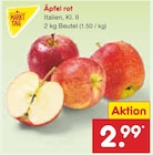 Apfel im Netto Marken-Discount Prospekt Äpfel rot von MARKTTAG im aktuellen Netto Marken-Discount Prospekt für 2,99 €