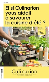 Catalogue Meubles & Décoration Culinarion en cours à Le Mesnil-Esnard et alentours, "Et si CulInarion vous aidait à savourer la cuisine d'été ?", 4 pages, 16/05/2024 - 31/08/2024