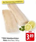 MSC Kabeljau­rückenfilets bei E center im Böblingen Prospekt für 3,49 €
