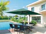 Parasol déporté Equador - Hespéride dans le catalogue Maxi Bazar
