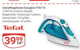 Aktuelles Dampfbügeleisen Easygliss FV5718 Angebot bei GLOBUS in Halle (Saale) ab 39,99 €