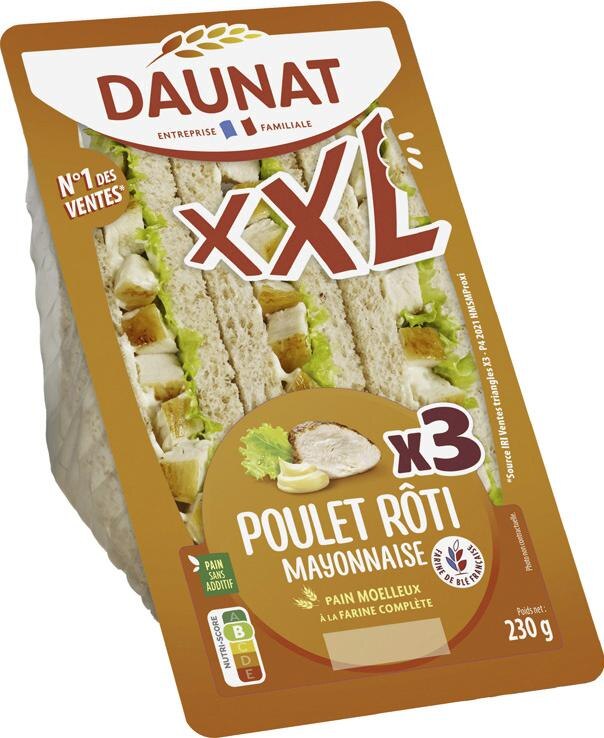 Sandwich XXL Poulet Rôti Mayonnaise
