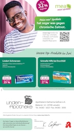 Aktueller mea - meine apotheke Apotheken Prospekt für Lensahn: Unsere Juni-Angebote mit 4} Seiten, 01.06.2025 - 30.06.2025
