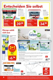 Wandfarbe Angebot im aktuellen Hellweg Prospekt auf Seite 6