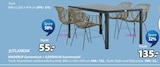 MADERUP Gartentisch + ILDERHUSE Gartenstuhl von JUTLANDIA im aktuellen JYSK Prospekt