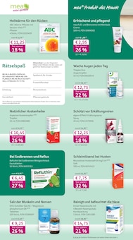 Aktueller mea - meine apotheke Prospekt "Unsere Oktober-Angebote" für Weißenhorn Aktueller mea - meine apotheke Prospekt für Weißenhorn mit  Seiten