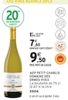 Aop petit-chablis à Intermarché Super dans Cuinzier Aop petit-chablis à Intermarché Super dans Cuinzier