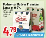 Premium Lager o. 0,0% bei Trinkgut im Neuss Prospekt für 4,79 €