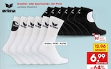 Sneaker-Sportsocken im Angebot bei Netto Marken-Discount in Aalen Sneaker-Sportsocken Angebote von Erima bei Netto Marken-Discount Aalen für 6,99 €