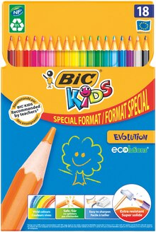 Carrefour Market Sceaux - 18 crayons de couleur «kids évolution» Promo 18 crayons de couleur «kids évolution» dans le catalogue Carrefour Market "Le meilleur de la rentrée moins chère" à Sceaux