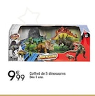 Coffret de 5 dinosaures à Migros France dans Vétraz-Monthoux