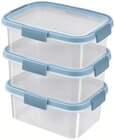 Lot de 3 boîtes alimentaires 1,2l - CURVER en promo chez Intermarché Super Lot de 3 boîtes alimentaires 1,2l - CURVER dans le catalogue Intermarché Super